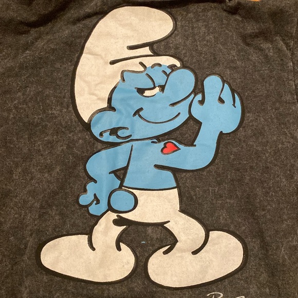 Smurf Hoodie 🩵💙🖤 - Picture 7 of 7